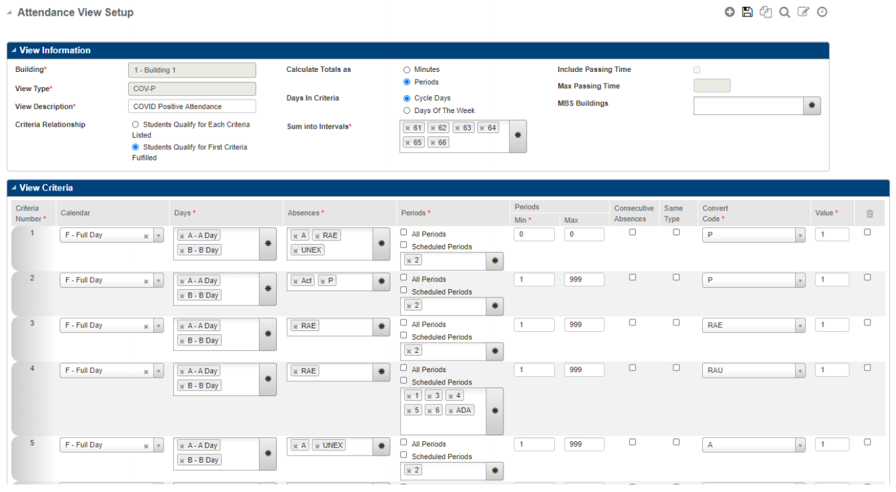 Remote Positive Attendance View Setup with Existing Positive Attendance